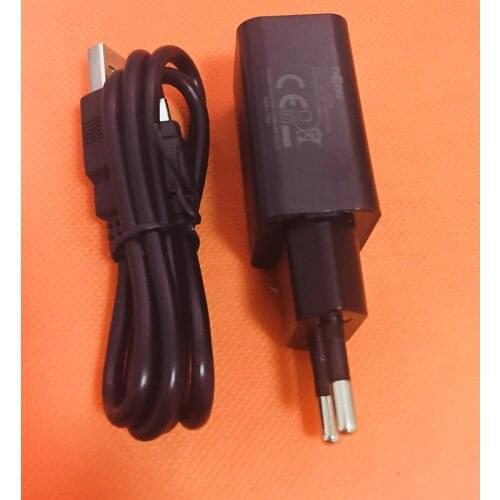 Original Travel Charger EU Plug Adapter+ USB Cable for Nomu S30 MINI MTK6737T Quad Core Free shipping