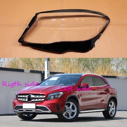 Car Headlight Lens For Mercedes-Benz GLA 200 GLA220 GLA250 2019 Headlamp Cover Car Replacement Front Auto Shell Cover