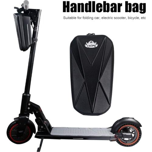 Electric Scooter Hanging Bag For M365 PRO 2 Ninebot Hard Shell Front Frame Waterproof Head Handle Bag Zipper Pouch 2/3L