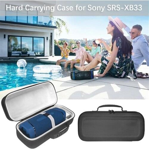 Shockproof Storage Bag for SONY XB33 Speaker Accessories Waterproof Hard Shell Carrying Case Protective Box
