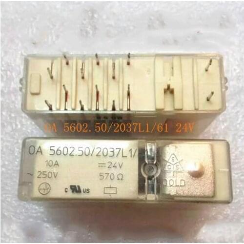 24V relay OA 5602.50-2037L1-61 OA 5602.502037L161 OA 5602.50 2037L1 61 24VDC 10A 14PIN