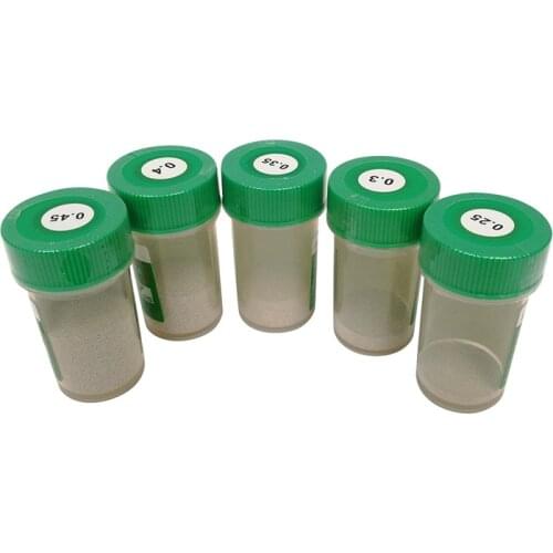 Free Shipping Leaded Solder Balls Tin Beads 250K Particles 0.25 0.3 0.35 0.4 0.45Mm Bga Reballing Ball for Ic Chips Pcb Welding