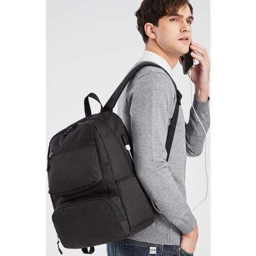 Big Capacity Laptop Backpack Waterproof USB Charging Unisex Business Travel Anti Theft Bag Men School Bags Women
