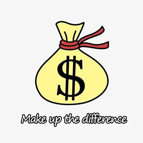 Make up the difference