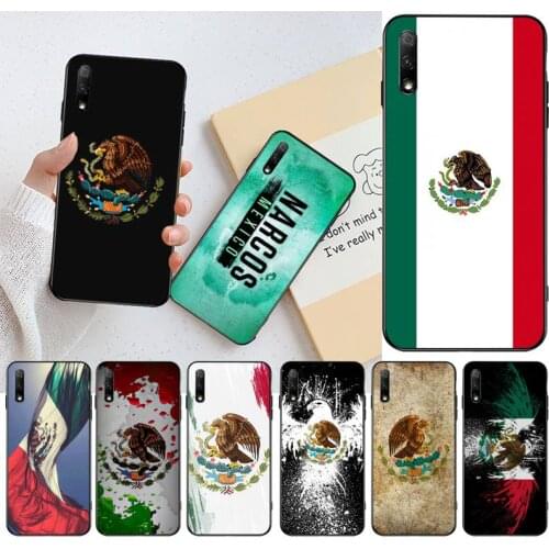 YJZFDYRM Mexican flag DIY phone Case cover Shell for Huawei Honor 30 20 10 9 8 8x 8c v30 Lite view pro