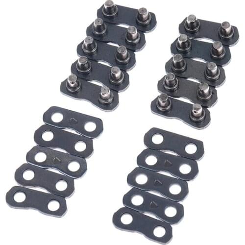 10Pcs Garden Tools Stainless Steel Chainsaw Chain Joiner Link For Joinning 325 058 Chains Chainsaw Parts