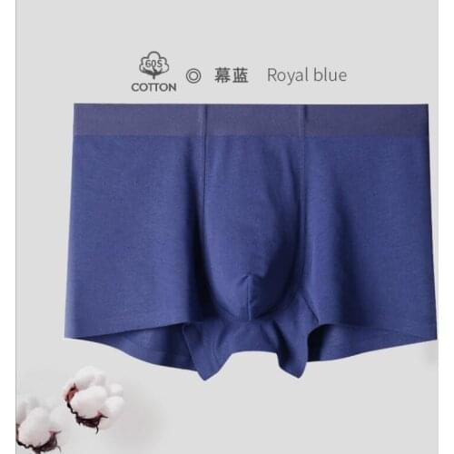 2020 New 6Pcs/Lot Men Underwear Boxer cotton mens underpants male casual panties shorts convex pouch