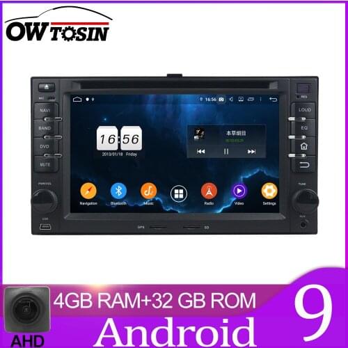 Owtosin 6" Car Radio Video Player Navigation GPS Android 9.0 For Kia CEED Cerato Carens Carnival Lotze Morning Rio Optima Car 4G