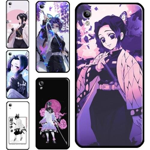 Shinobu Kocho Kimetsu no Yaiba Case For Vivo Y20 Y20S Y30 Y70 Y19 Y81 V11 V20 SE V17 Neo S1 Y11S Y12 Y17 Y91C Y11 2019