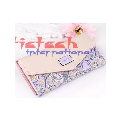 By dhl or ems 100pcs wallet for women wallets brands purse dollar price printing designer purses card holder coin bag female