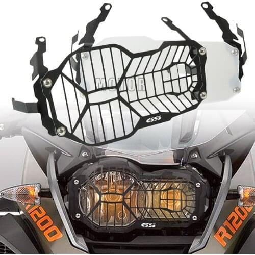 FOR BMW GS 1200 R1200 2014 2015 2016 2017 2018 2019 R1250GS ADV 2021 Motorcycle CNC Headlight Protector Cover Grill Protector