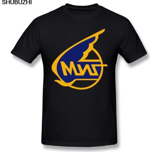Stalin T Shirt Mikoyan Gurevich Russian Aircraft Corporation MiG Logo T-Shirt Men Funny Tee Shirt Printed Cotton Tshirt