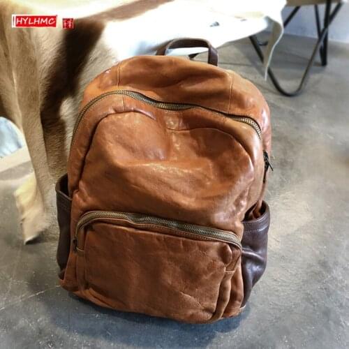 HYLHMC Mens Brown Bags