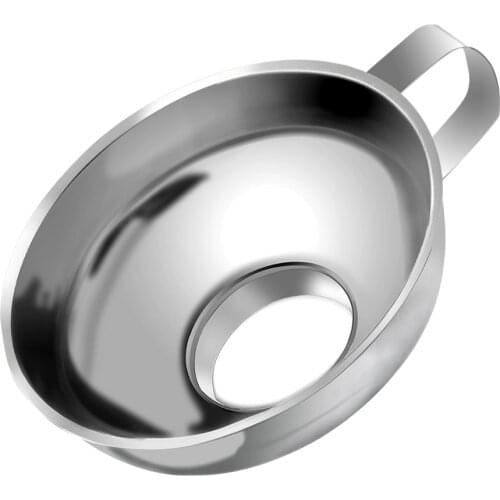 Stainless Steel Wide Mouth Canning Funnel With Large Diameter For Packaging Food Pickles Fruit Jam Sausages Kitchen Accessories