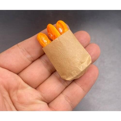 1/6 Scale WWII Mini Breads with Paper Box Models for 12''Figure Body DIY Accessories