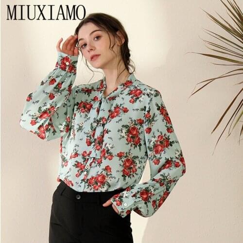 Блузки с бантом MIUXIMAO China At AliExpress