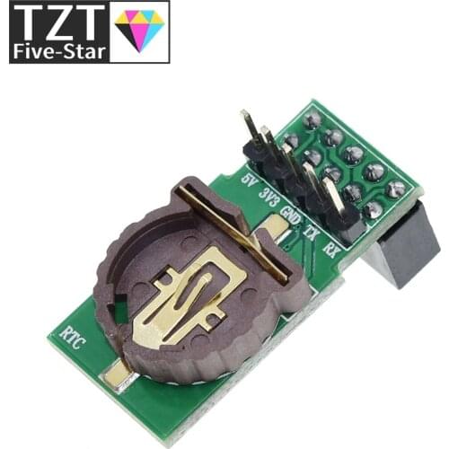 TZT Raspberry Pi RTC module DS1307 IO Pin Connect Compatible With Raspberry Pi 3B Pi 3B
