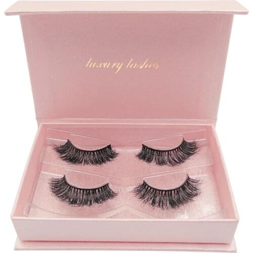 Natural Fake Eyelashes Makeup Handmade Thick Crisscross False Lashes 2 Pairs