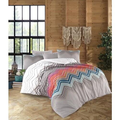 Duvet Cover World Single Personality Ranforce Duvet cover set Chevron Gray