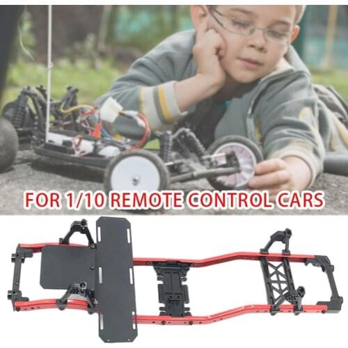 Remote Control Car Frame Beam 313MM Wheelbase Universal Frame Chassis Bumper Assembly RC Car Accessories For SCX10