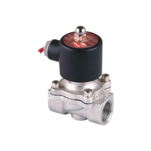 High Qaulity 3/4'' 2/2 Way Stainless Steel Solenoid Valves Pneumatics Solenoids Model 2S200-20