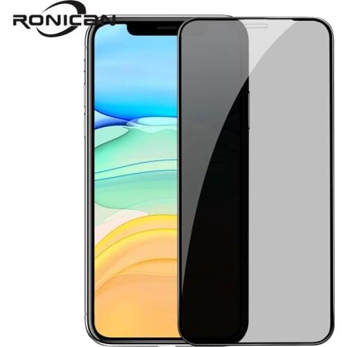 3D Privacy Tempered Glass for iPhone X XR 11 Pro Max Screen Protector Full Cover 0.25mm Protective For iPhone XS Max 6 7 8 Plus