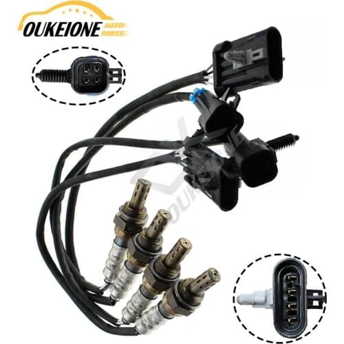 234-4018 234-4012 Oxygen Sensor for 1996 1999 2000 Cadillac Escalade Chevrolet Silverado GMC Savana Yukon XL Lambda Front Rear