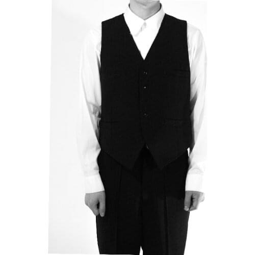 Mens Vest classic simple Slim Fit Black fashion mens youth fashion city black new top fashion