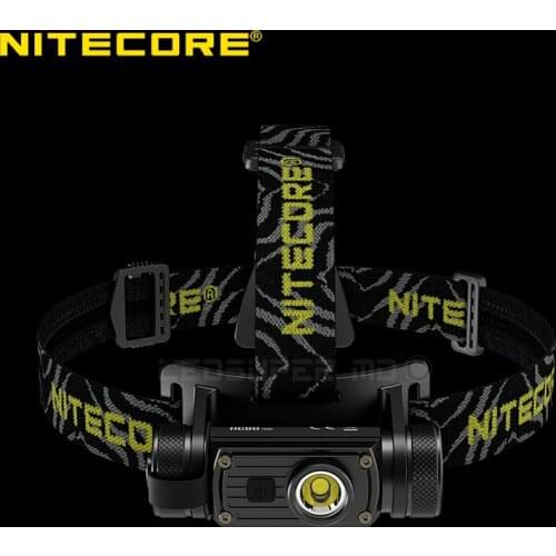 1200 Lumens Nitecore HC60 V2 OSRAM P9 LED USB-C Rechargeable Headlamp with 3400mAh 18650 Li-ion Battery