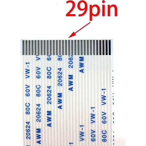 Jucaili 10PCS flat data cable For Epson xp600 print head cable FFC for Skycolor Allwin Xuli Witcolor Human printer 29pin 400mm