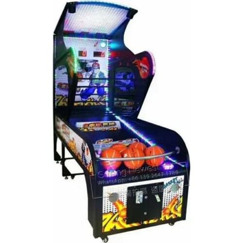 Entertainment Equipment Teenagers Arcade Games Coin Operated Electronic Luxury Basketball Game Machine
