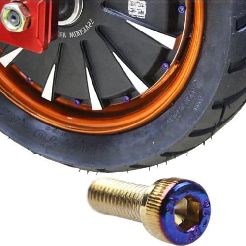 1pcs M5x14mm Motorcycle Ornament Screw Stainless Steel for Hub Motor Electric Scooter Qs Motor