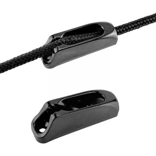 Ship Rope Kayak Cord Lock Rudder Control Nylon Self-Lock Accessories Rope Runner Non Jam Tensioner Cord Boat Slip Cleat Buc G3L1