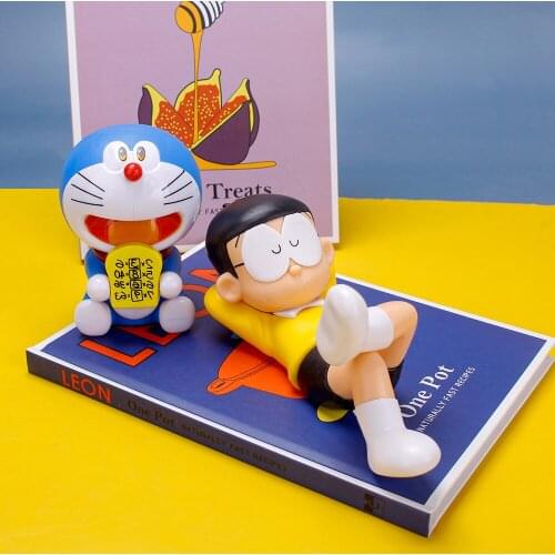 16.5cm Doraemon Nobi Nobita Toy figure Nobita PVC Action Figures Toys Collection Doll Model Cake Furnishing Articles