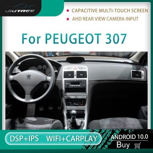 Android car radio 2din for PEUGUOT 307 multimedia car DVD player Stereo receiver GPS navigator Head Unit
