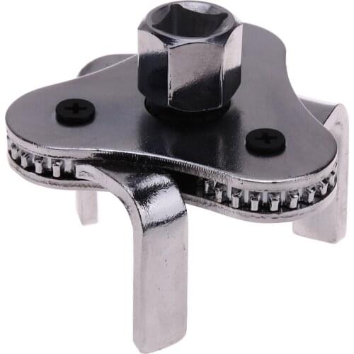 Auto Adjustable Two Way Oil Filter Wrench Tool with 3 Jaw Remover Tool for Cars Trucks Repair Tools 55-108mm New Car Repair Tool