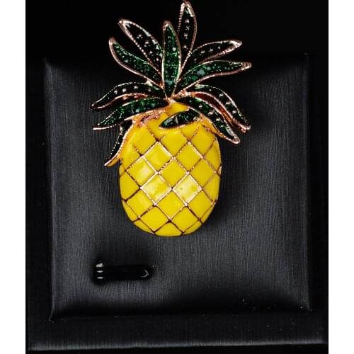 Christmas Fine Jewelry Brooches for Women 925 Silver Party Luxury Brooch Jewelry pineapple Christmas Party Brooches Unisex