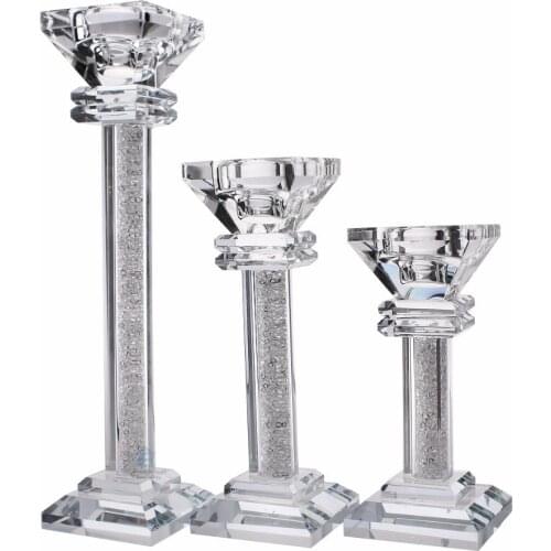 C&H C&H CRYSTAL Decorative Wedding Candlesticks