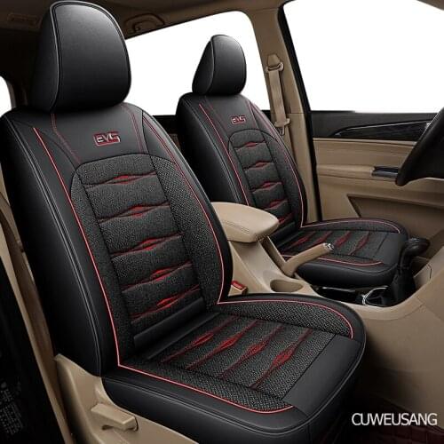CUWEUSANG 1 PCS car seat cover For Land Rover Range Rover freelander 2 discovery 3 evoque Velar covers for vehicle seats