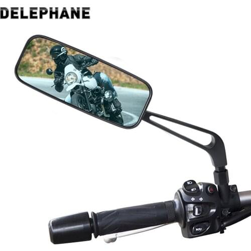 Bicycle Rearview Mirror Universal 7/8 Handlebar Mirrors Aluminum Anti-glare Reflector Mountain Bike Mirror Bicycle Accessories