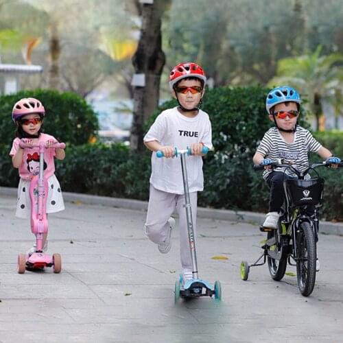 Children One-piece Cycling Helmet Riding Helmet Bike Scooter Skateboard Skate Stunt Sports Safety Helmet capacete ciclismo
