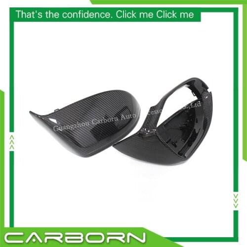 For Audi A7/S7 RS7 2011-2014 Replacement Style Rear View Side Mirrors Carbon Fiber Mirror Cover