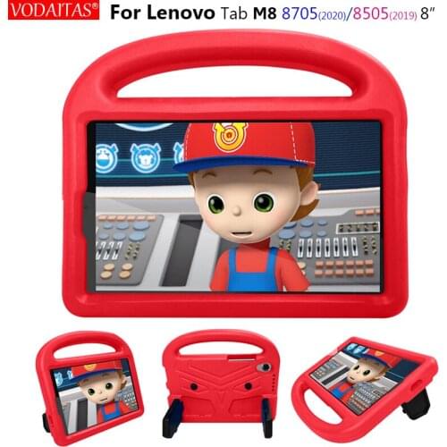 For Tablet Lenovo Tab M8 FHD 8705F TB-8705N 8.0 Case hand-held Shock Proof EVA Hand Holder Cover for lenovo tab M8 TB-8505 F/X