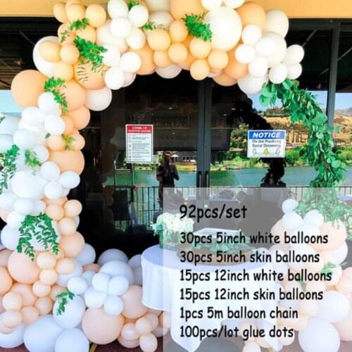 Candy Color Balloon Garland Combination Engagement Banquet Baby Birthday Shopping Mall Store Opening Background Wall Decoration