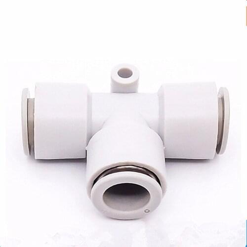 KB2T/KQ2T06-08/08-06 quick connection for air line air compressor grinder air drill impact wrench t-shaped tee Q311