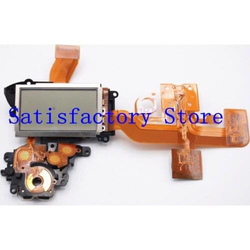 Original Top cover LCD with Flex cable FPC For Nikon D800 /D800E Camera Replacement Unit Repair parts