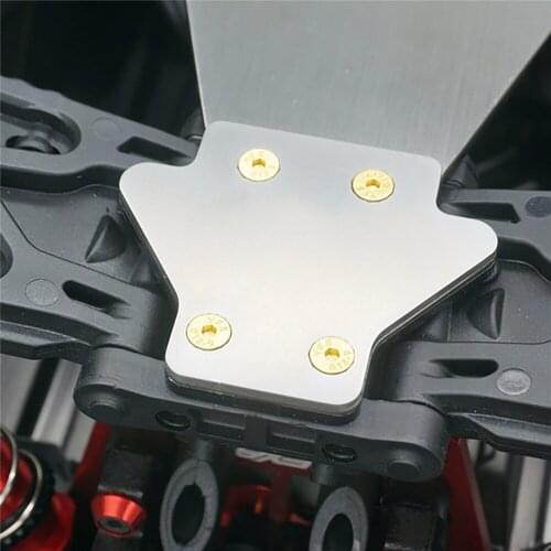 Steel Chassis Armor Bumpe and Durable Anti-collision Guard Board for Arrma Kraton EXB 1/8 Xinkatun