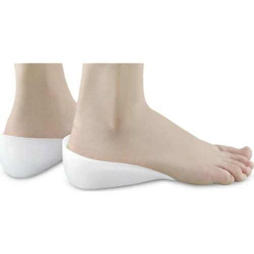 Height Increase Insole For Shoes Men Women Gel Shoes Insoles Silicone Heel Insert Anti Slip Shoe Pad Lifts Soft Heels Cushion