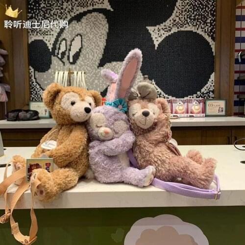 Authentic Shanghai Disney Shopping Duffy Shirley Star Dailu Sleeping Cartoon Plush Shoulder Bag Backpack