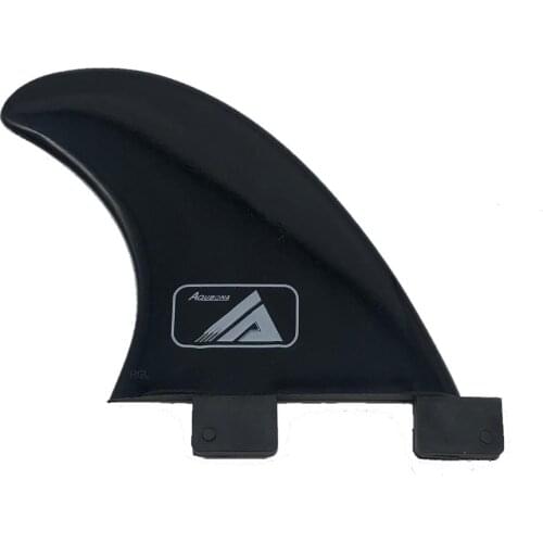 Black Plastic GL Surfboard Fins Twin Surf Fins For Surfing